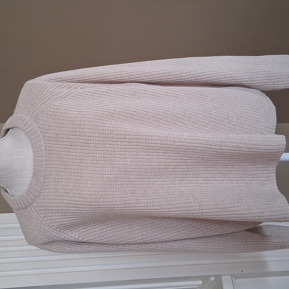 NWT Jenni Kayne Cashmere Fisherman Knit Sweater - Picture 3 of 10